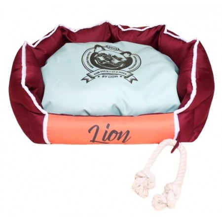 Лежанка Lion Бруно Бульдог LM00104-30 Размер 57x47x22 см