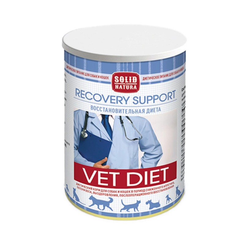 Купить Solid Natura VET Recovery Support диета для кошек и собак влажный 0,34 кг Solid Natura в Калиниграде с доставкой (фото)