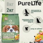 Купить Pro-Nutrition Pure Life Adult Mini беззерновой холистик корм для собак мини пород с уткой, 8 кг Pro-Nutrition Flatazor PURE LIFE в Калиниграде с доставкой (фото 3)
