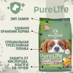 Купить Pro-Nutrition Pure Life Adult Mini беззерновой холистик корм для собак мини пород с уткой, 8 кг Pro-Nutrition Flatazor PURE LIFE в Калиниграде с доставкой (фото 1)