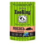 Купить Корм консервированный для стерилизованных кошек ZooRing Лосось с черникой сочные кусочки в соусе, 85 г ZooRing в Калиниграде с доставкой (фото)