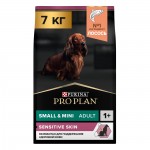 Купить Purina Pro Plan OPTIDERMA для мелких и карликовых собак с чувствительной кожей, лосось рис, 7 кг Pro Plan в Калиниграде с доставкой (фото)