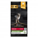 Купить Purina Pro Plan OPTISTART для щенков средних пород, курица с рисом, 12 кг Pro Plan в Калиниграде с доставкой (фото)