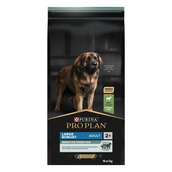 Purina Pro Plan OPTIDIGEST для крупных собак с чувствительным пищеварением, ягненок рис, 3 кг