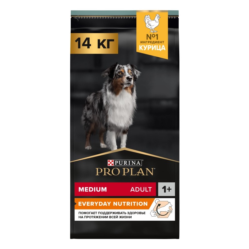 Купить Purina Pro Plan OPTIBALANCE для собак средних пород с высоким содержанием курицы, 14 кг Pro Plan в Калиниграде с доставкой (фото)