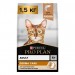Pro Plan OPTIDERMA корм для взрослых кошек всех пород, для поддержания красоты шерсти, лосось 1.5кг