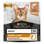 Купить Pro Plan OPTIDERMA корм для взрослых кошек всех пород, для поддержания красоты шерсти, лосось 400 гр Pro Plan в Калиниграде с доставкой (фото)