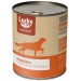Консервы для собак Lucky bits индейка с яблоком и морковью, 970 гр