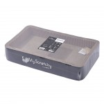 Купить Когтеточка картонная MY SCRATCHY BROOKLYN для кошек, 50х30х8,8см, черный Mpets 20652308 M-Pets в Калиниграде с доставкой (фото 4)