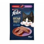 Купить Влажный корм FELIX Вкусный паштет для кошек, со вкусом говядины и ягнёнка, 75 г Felix в Калиниграде с доставкой (фото 2) Купить Влажный корм FELIX Вкусный паштет для кошек, со вкусом говядины и ягнёнка, 75 г Felix в Калиниграде с доставкой (фото 2)