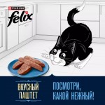 Купить Влажный корм FELIX Вкусный паштет для кошек, со вкусом говядины и ягнёнка, 75 г Felix в Калиниграде с доставкой (фото 3) Купить Влажный корм FELIX Вкусный паштет для кошек, со вкусом говядины и ягнёнка, 75 г Felix в Калиниграде с доставкой (фото 3)