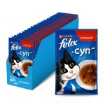 Купить Влажный корм FELIX Суп для кошек с говядиной 48 г Felix в Калиниграде с доставкой (фото 12)