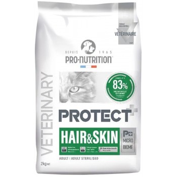 Сухой корм FLATAZOR PROTECT HAIR & SKIN для взрослых кошек при заболеваниях кожи и шерсти, 2 кг