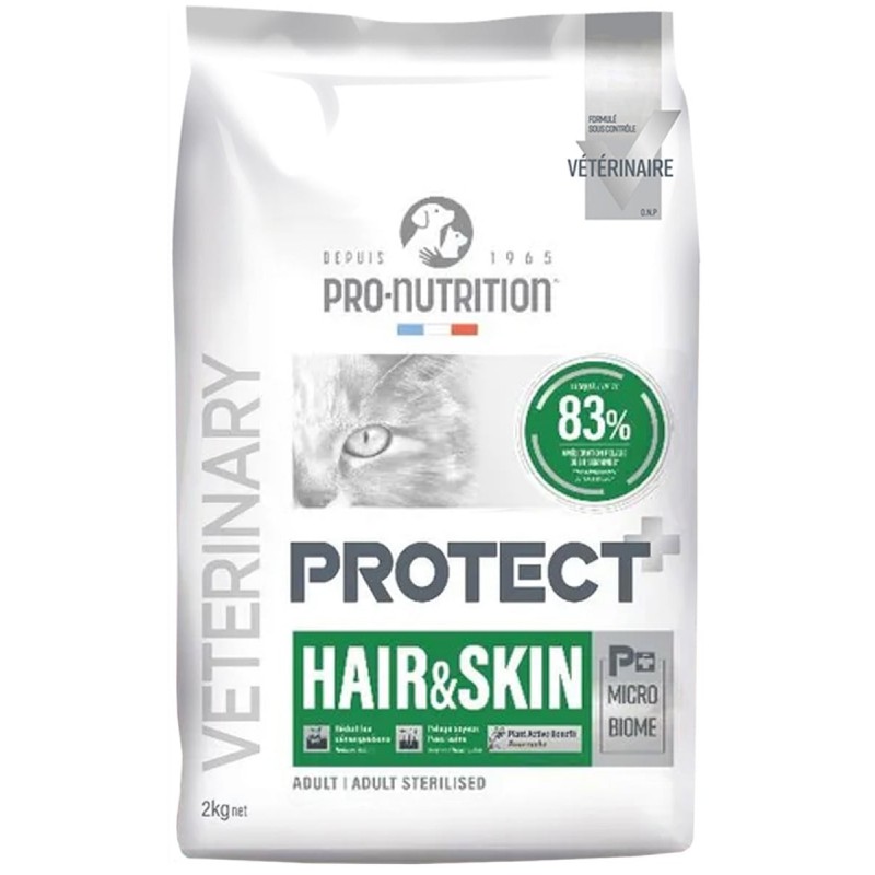 Купить Сухой корм FLATAZOR PROTECT HAIR & SKIN для взрослых кошек при заболеваниях кожи и шерсти, 2 кг Flatazor в Калиниграде с доставкой (фото)