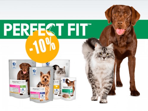 Скидка -10% на корма Perfect Fit