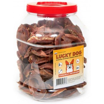 Лакомство для собак Lucky Animals Копилка с пятаками 65 штук