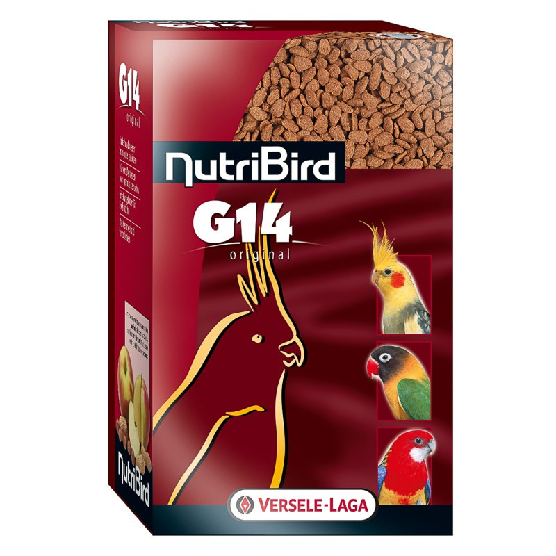 VERSELE-LAGA гранулированный корм для средних попугаев NutriBird G14 Original 1 кг