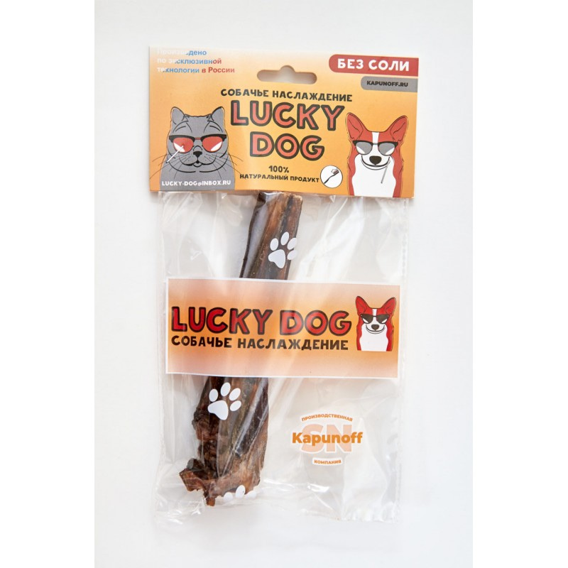 Купить Лакомство для собак Lucky Animals Хвост говяжий мини LuckyDog в Калиниграде с доставкой (фото)