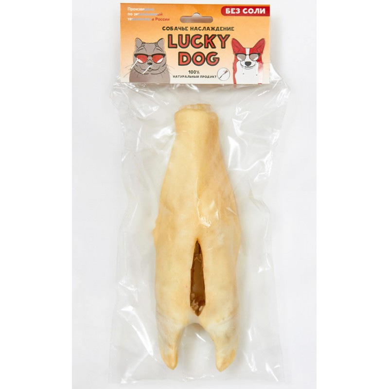 Купить Лакомство для собак Lucky Animals Нога телячья LuckyDog в Калиниграде с доставкой (фото)