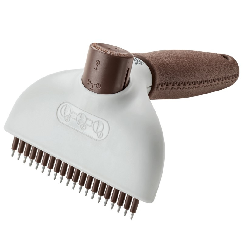 Hunter расческа-грабли с пухосъемником для собак с густой шерстью, большая Hunter расческа-грабли с пухосъемником для собак с густой шерстью, большая