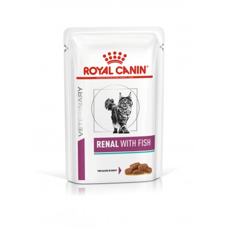 Royal Canin Renal для кошек с тунцом для поддержания функции почек 85 гр