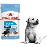 Влажный корм Royal Canin Maxi Puppy, для щенков крупных пород, от 2 до 15 месяцев, (в соусе) 140 г