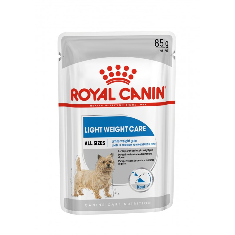 Корм влажный Royal Canin Light Weight Care Adult, для собак, склонных к полноте, (в паштете) 85 г