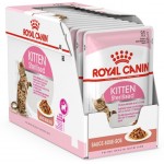 Консервы Royal Canin Kitten Sterilised для стерилизованных котят кусочки в соусе в паучах - 85 г