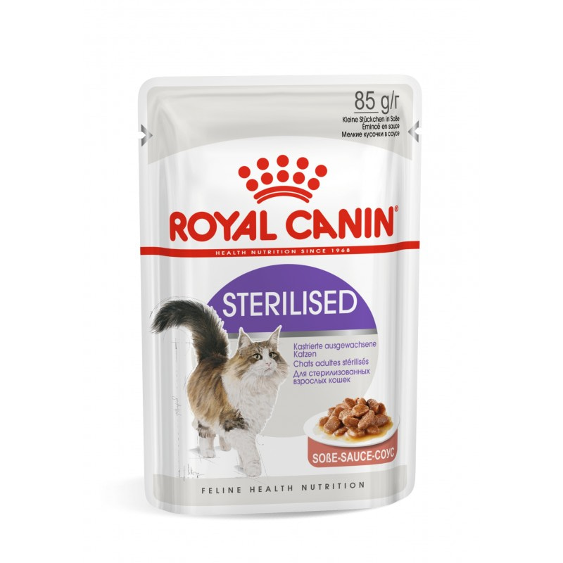 Купить Консервы Royal Canin, для взрослых стерилизованных кошек, в соусе, 85 г Royal Canin в Калиниграде с доставкой (фото)