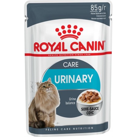 Консервы Royal Canin "Urinary Care", для взрослых кошек, мелкие кусочки в соусе, 85 г