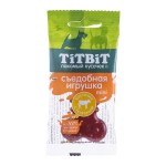 Купить Лакомство для собак TITBIT Съедобная игрушка Косточка Mini с телятиной (20шт) 20 г. Titbit в Калиниграде с доставкой (фото)