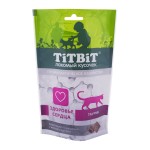 Купить Лакомство для кошек TITBIT Хрустящие подушечки для здоровья сердца с мясом индейки 60г Titbit в Калиниграде с доставкой (фото)