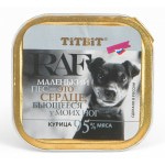 Купить Консервы для собак TITBIT RAF Курица паштет 100 г Titbit в Калиниграде с доставкой (фото)