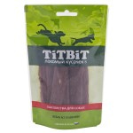 Лакомство для собак TITBIT Говядина по-строгановски Золотая коллекция 80 г Лакомство для собак TITBIT Говядина по-строгановски Золотая коллекция 80 г