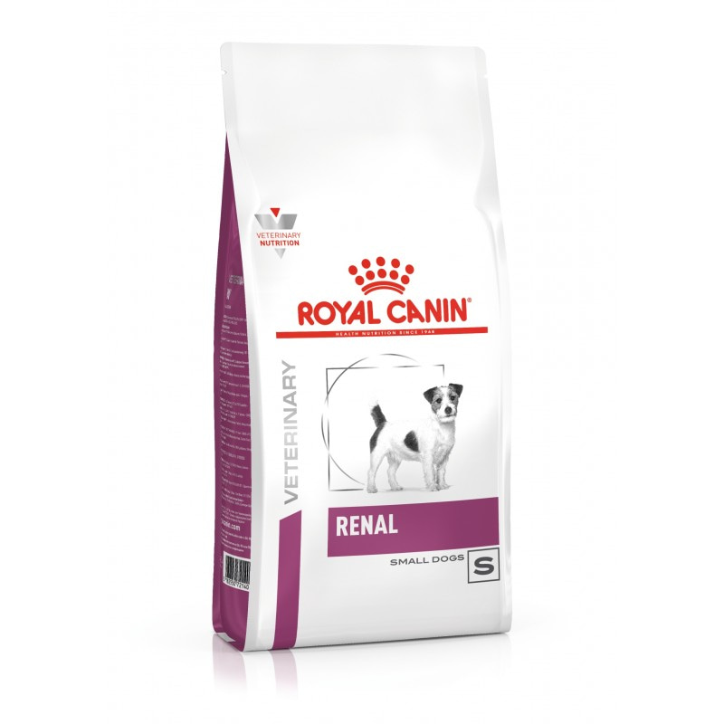 Сухой диетический корм Royal Canin Renal Small Dog для взрослых собак весом до 10 кг с хронической болезнью почек. Ветеринарная диета 500 гр