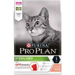 Купить Purina Pro Plan OPTISENSES для стерилизованных кошек и кастрированных котов, с лососем, 3 кг Pro Plan в Калиниграде с доставкой (фото 3)