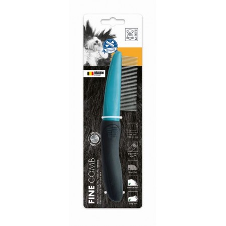 Расчёска для собак M-Pets c частыми зубцами 22 см