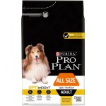 Сухой корм Purina Pro Plan OPTIWEIGHT All Sizes Adult Light для склонных к избыточному весу и/или стерилизованных взрослых собак всех пород с курицей и рисом, 3 кг