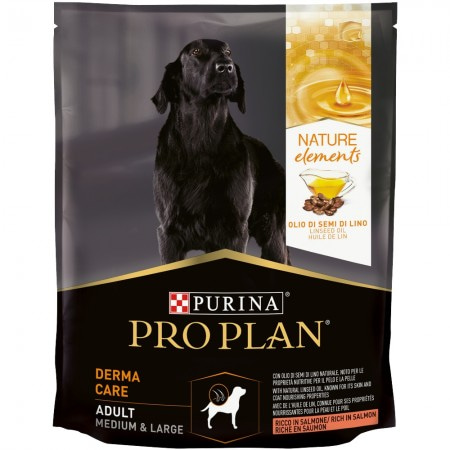 Pro Plan Nature Elements для взрослых собак средних и крупных пород, с лососем, 700 гр