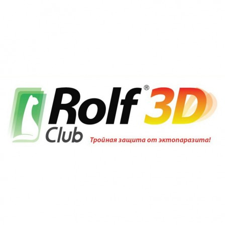 Средства RolfClub 3D от блох и клещей у собак