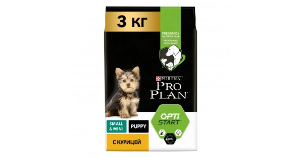 🥇2099 р. – Pro Plan OPTISTART для щенков мелких и карликовых пород с ...
