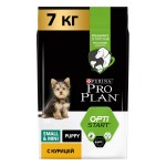 Купить Pro Plan OPTISTART для щенков мелких и карликовых пород с курицей и рисом, 7 кг Pro Plan в Калиниграде с доставкой (фото)