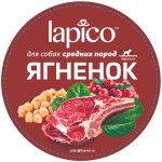 Корм сухой низкогликемический "Lapico" (Лапико), для собак средних пород, ягненок, 18 кг
