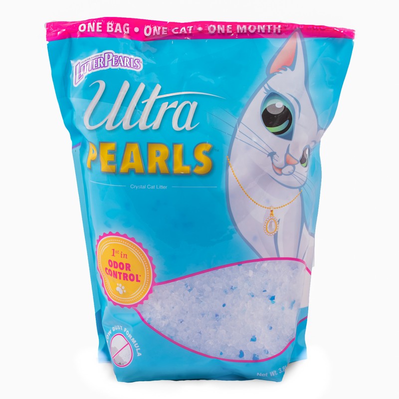 Купить ULTRA PEARLS наполнитель для кошачьего туалета силикагель, 3,8 л Ultra Pearls в Калиниграде с доставкой (фото)