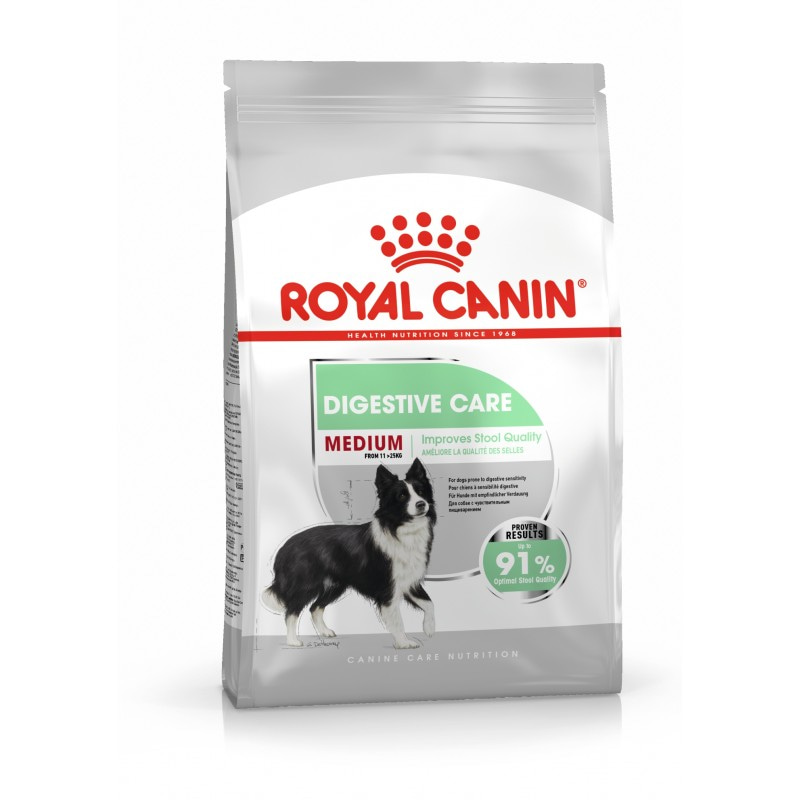 Купить Royal Canin Medium Digestive Care для собак средних размеров с чувствительным пищеварением 3 кг Royal Canin в Калиниграде с доставкой (фото)