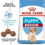 Купить Royal Canin Medium Puppy для щенков пород средних размеров 3 кг Royal Canin в Калиниграде с доставкой (фото 6)
