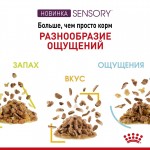 Корм консервированный Royal Canin Sensory, для кошек стимулирующий рецепторы ротовой полости (в соусе), 85 г