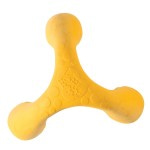 West Paw Zogoflex Air игрушка интерактивная для собак Wox 10x15x17 см желтая