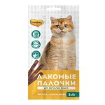 Купить Мнямс - Лакомые палочки для кошек Цыпленок, печень Мнямс в Калиниграде с доставкой (фото)