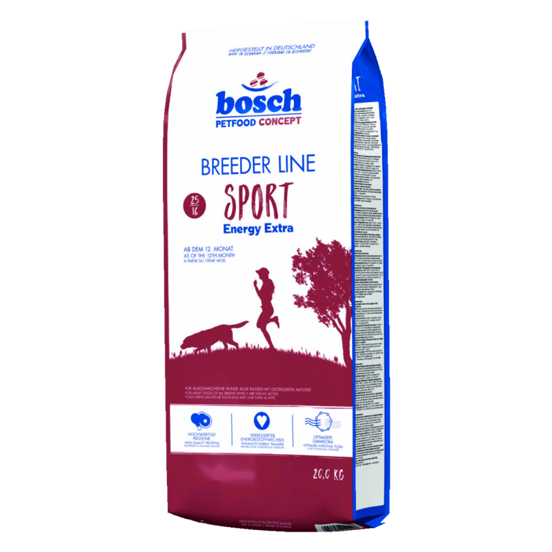 Сухой корм Bosch Breeder Line Sport для взрослых собак с высоким уровнем активности 20 кг